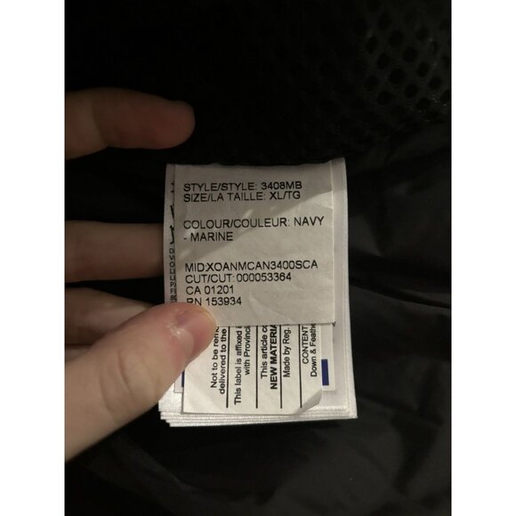 Canada Goose Navy Fur Edgewood Parkas - Picture 5 of 5